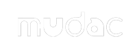 Logo du Mudac, musée cantonal de design et d'arts appliqués contemporains, à Lausanne