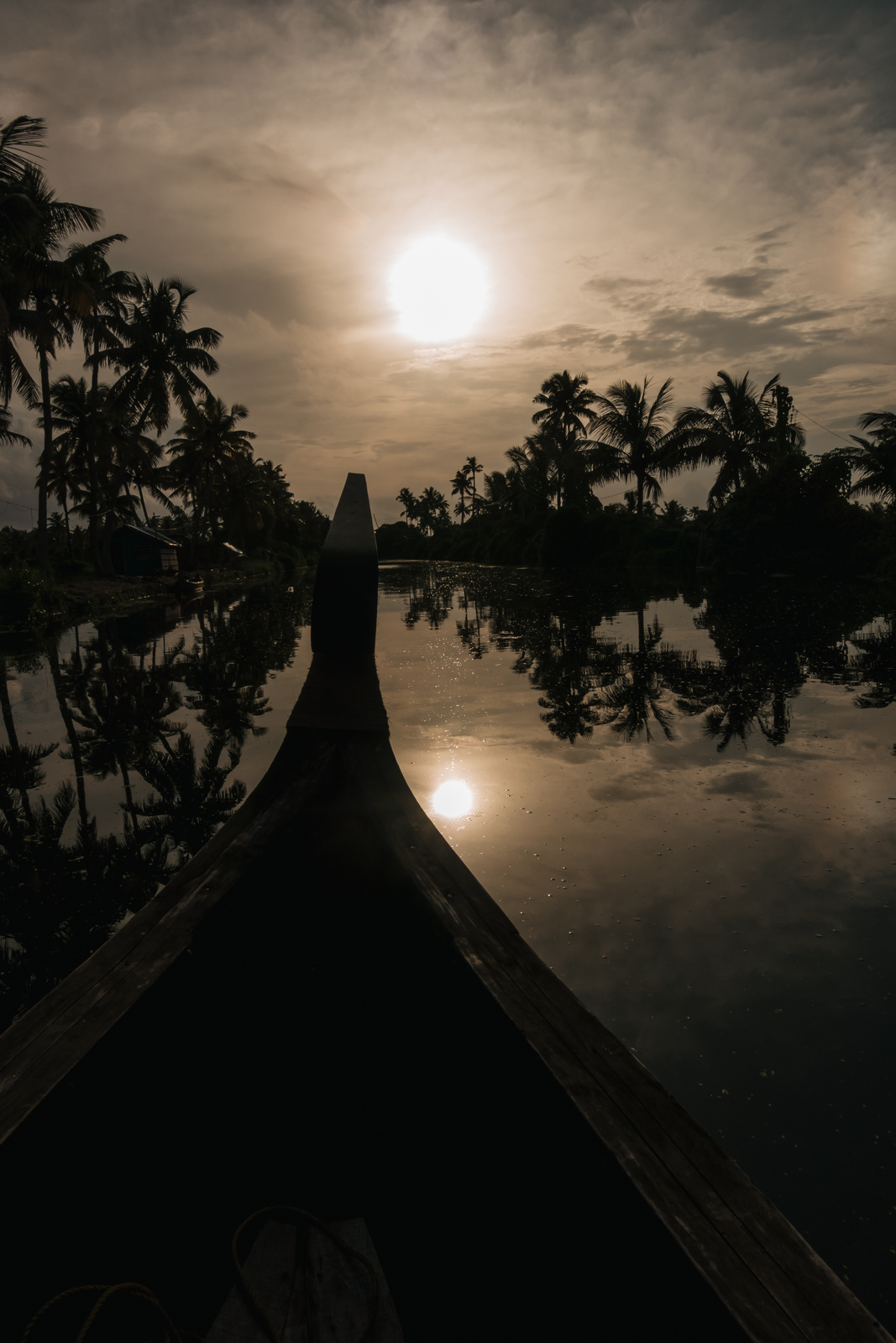 Backwaters en Inde